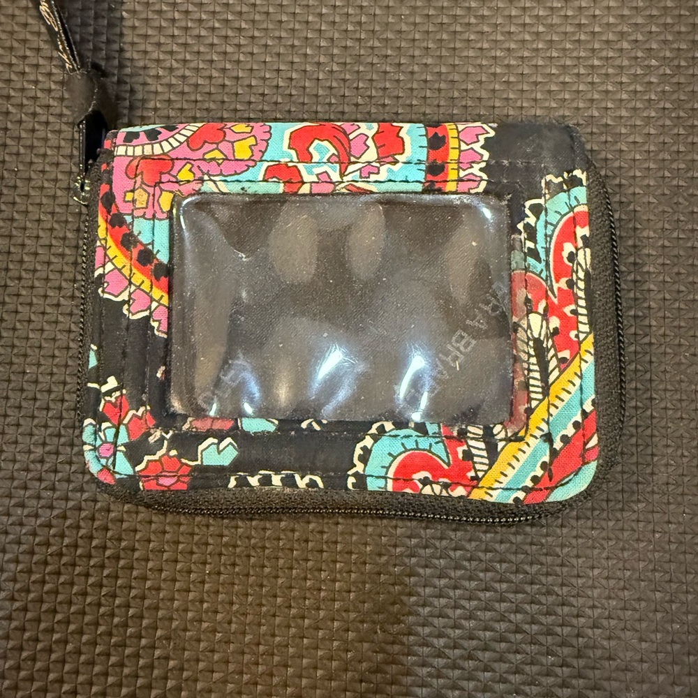 Vera Bradley Floral ID Holder/Coin Purse